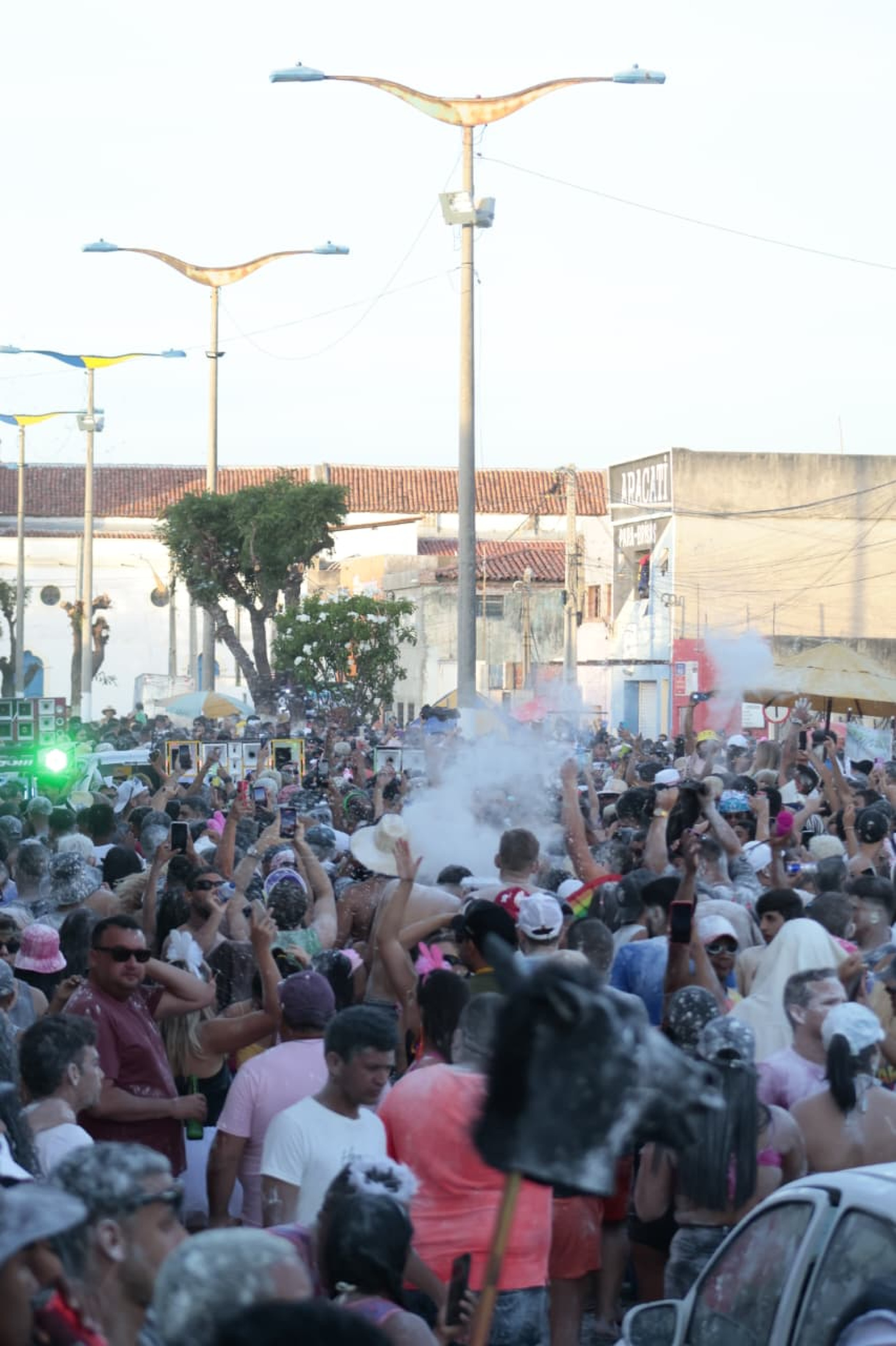 Aracati foi palco do famoso mela mela, na Avenida dos Paredões