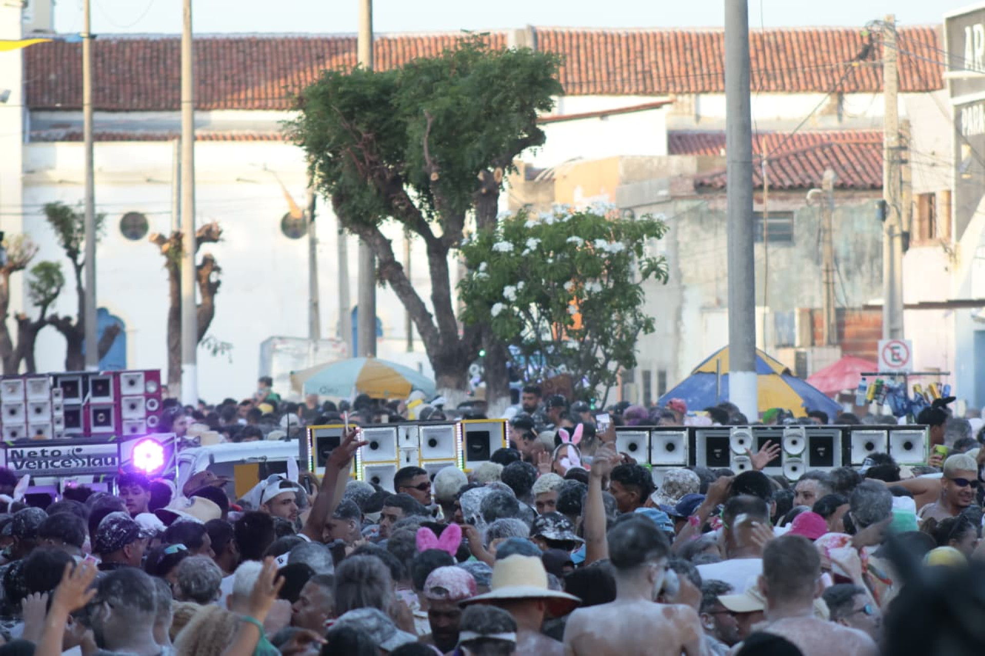 Aracati foi palco do famoso mela mela, na Avenida dos Paredões