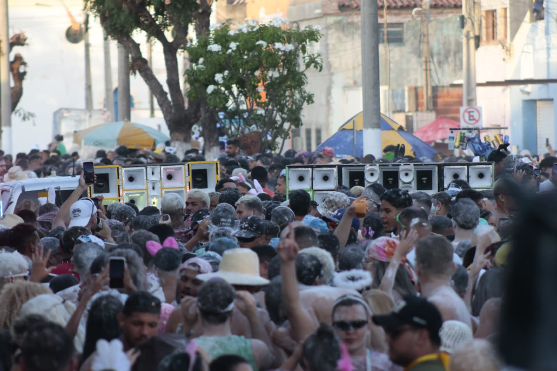 Aracati foi palco do famoso mela mela, na Avenida dos Paredões