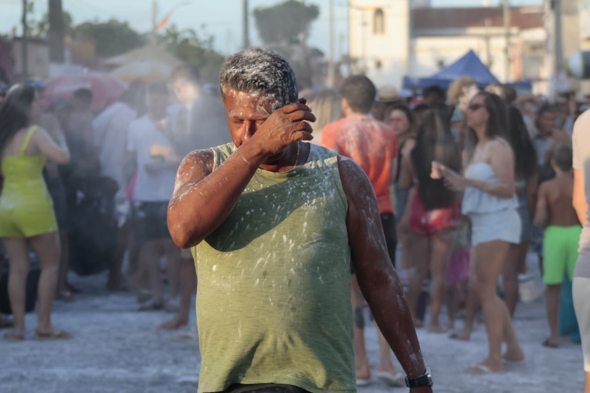 Aracati foi palco do famoso mela mela, na Avenida dos Paredões