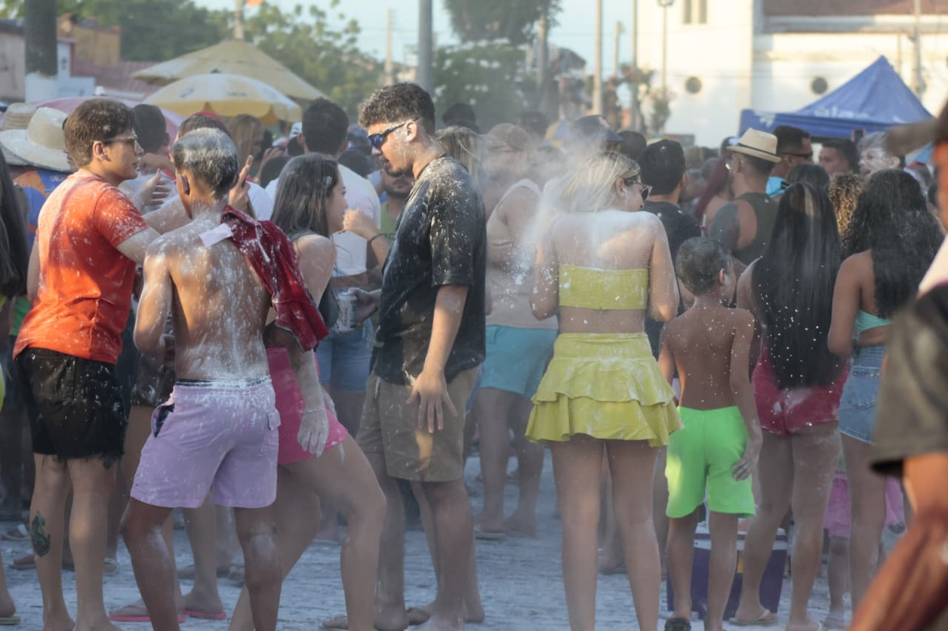 Aracati foi palco do famoso mela mela, na Avenida dos Paredões