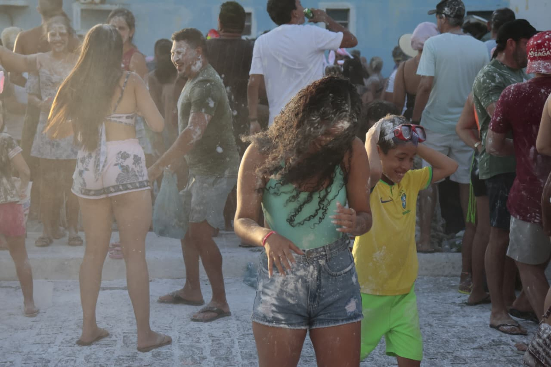 Aracati foi palco do famoso mela mela, na Avenida dos Paredões