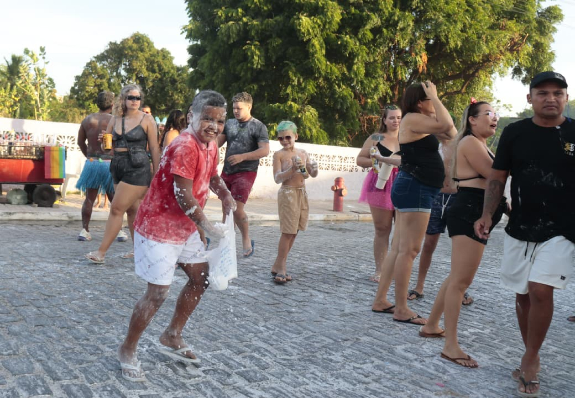 Aracati foi palco do famoso mela mela, na Avenida dos Paredões