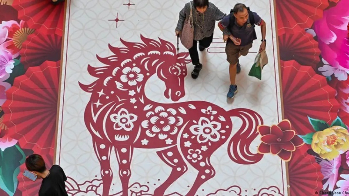 O Ano Novo Lunar é celebrado na China e em vários países do Leste Asiático