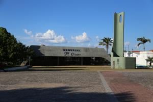 JUAZEIRO DO NORTE, CE, BRASIL, 27-02-2015: Fachada do memorial de Padre Cícero. Pessoas, lugares e objetos que levam o nome do padroeiro da cidade, Cíceros - Revista O POVO Cariri. (Foto: Mateus Monteiro /O POVO)