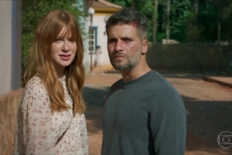 Marina Ruy Barbosa e Bruno Gagliasso cortam relações após polêmica envolvendo traições de José Loreto com atrizes do elenco. (Foto: Reprodução/TV Globo)
