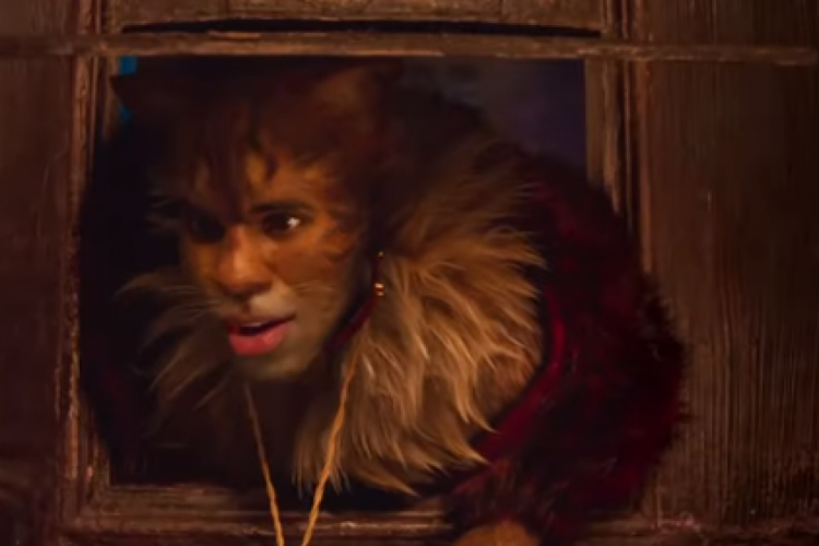Jason Derulo em cena do filme Cats(foto: Reprodução/Trailer/Cats)