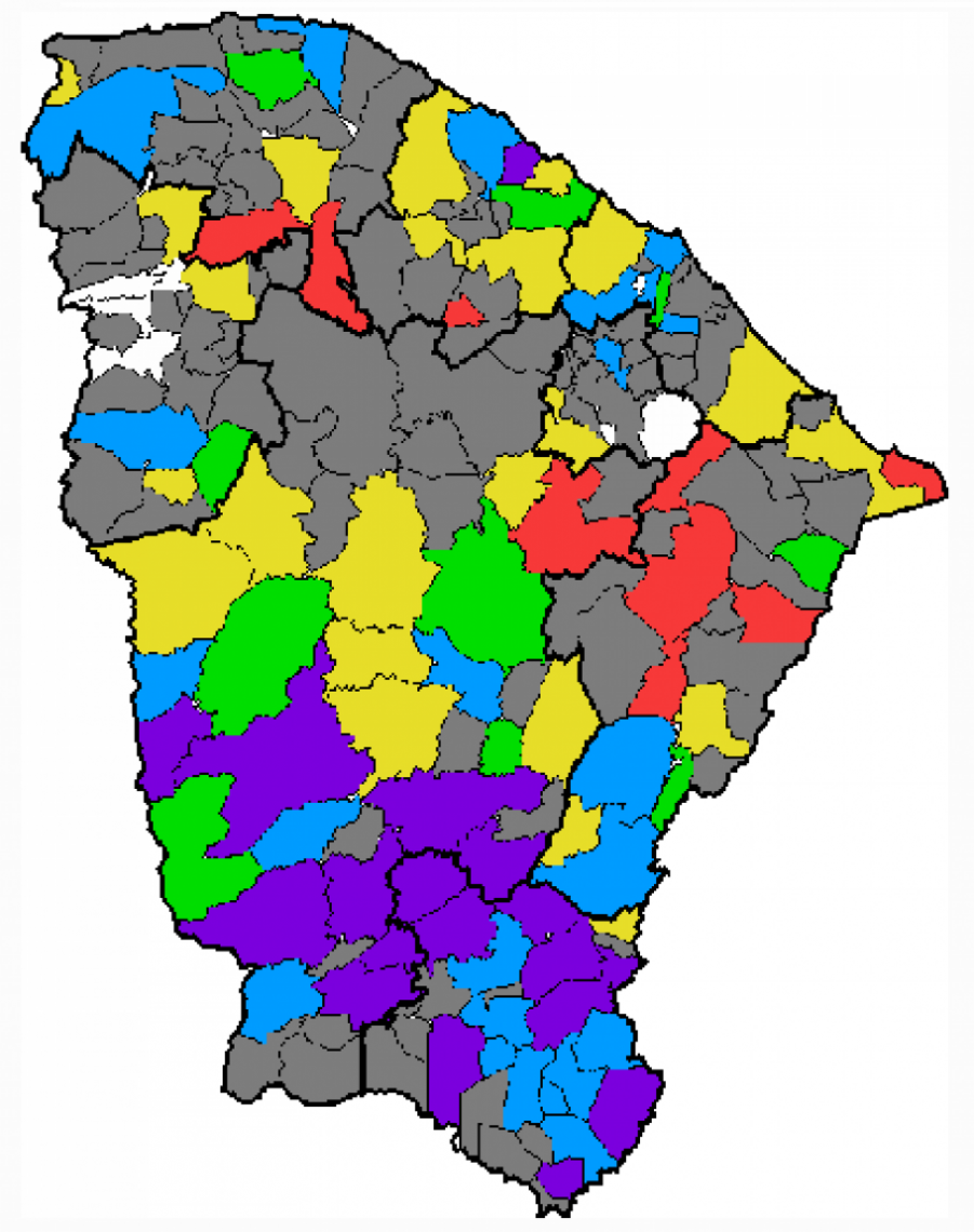 Por&ccedil;&atilde;o centro-sul do Estado recebeu os maiores acumulados desde o domingo