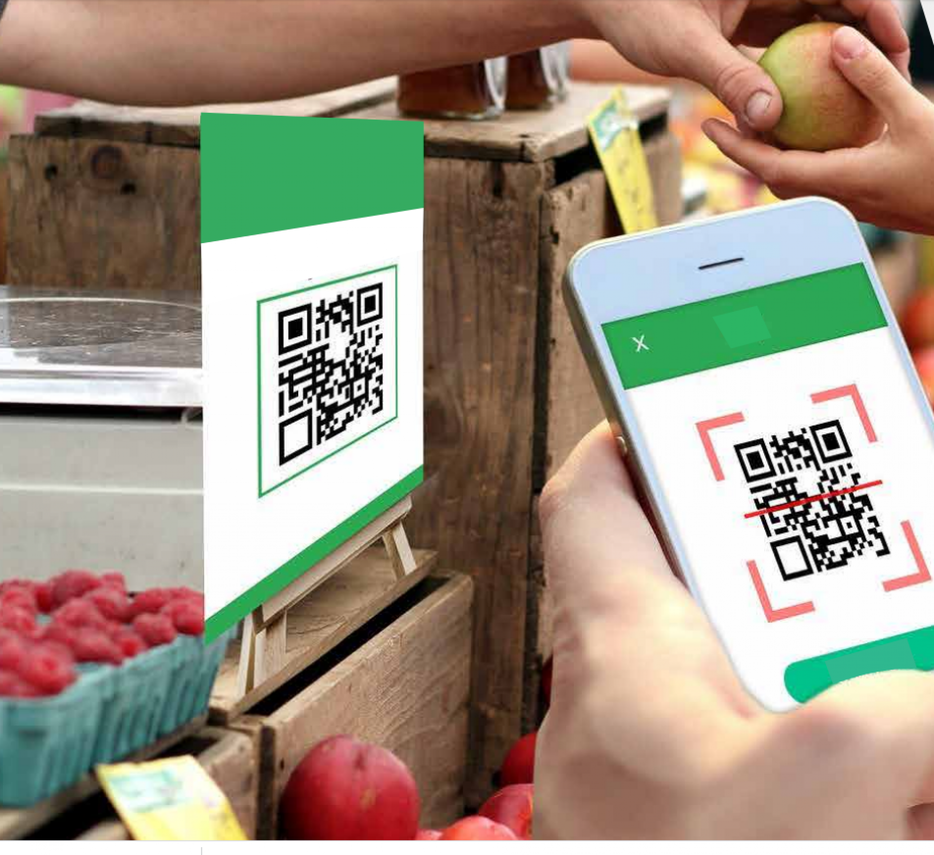 Em uma feira, por exemplo, comerciantes poderão disponibilizar Qr Code para que clientes efetuem o pagamento.