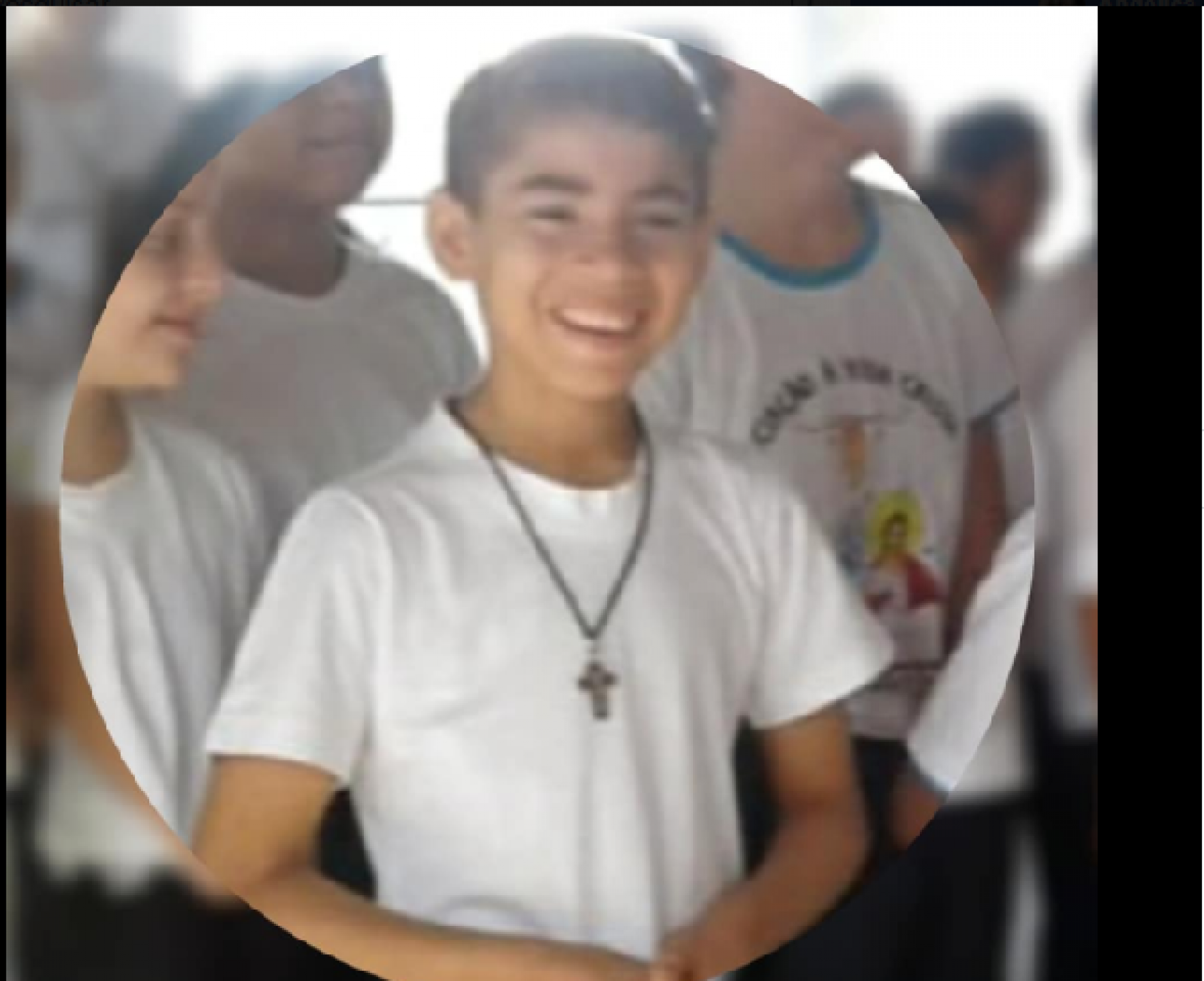 Jefferson de Brito Teixeira: familiares, amigos e religiosos da paróquia de São Pedro celebraram a missa de 7º Dia pela Ressurreição  (Foto: Reprodução/Facebook)