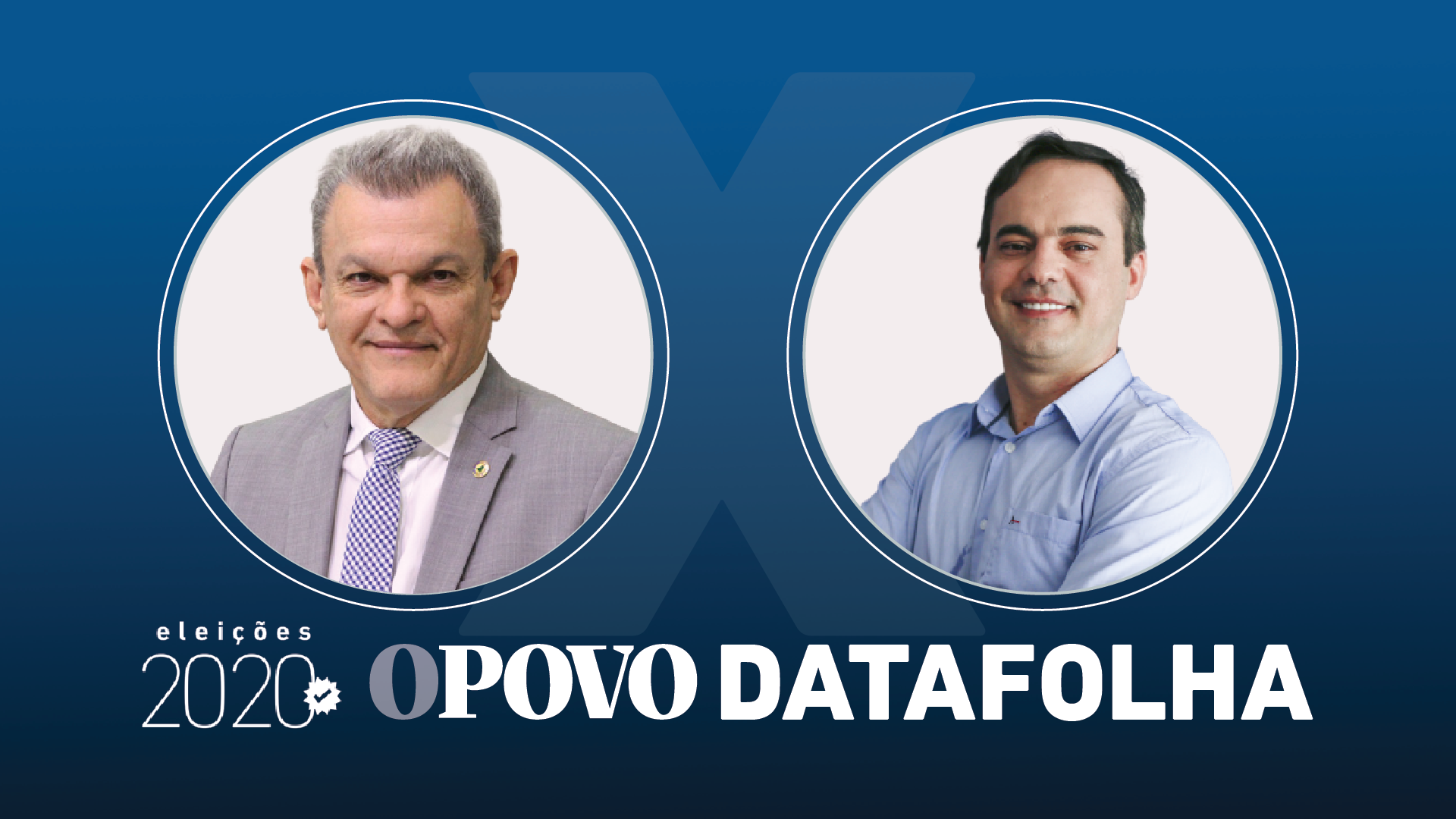 Sarto e Capitão Wagner disputam o 2º turno para prefeito de Fortaleza nas eleições 2020 (Foto: ARTE SARAH COSTA/O POVO)