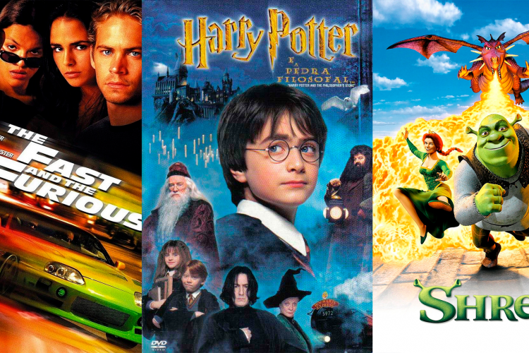 2001 foi o ano de início de uma série de filmes que foram o pontapé de franquias lucrativas, como 