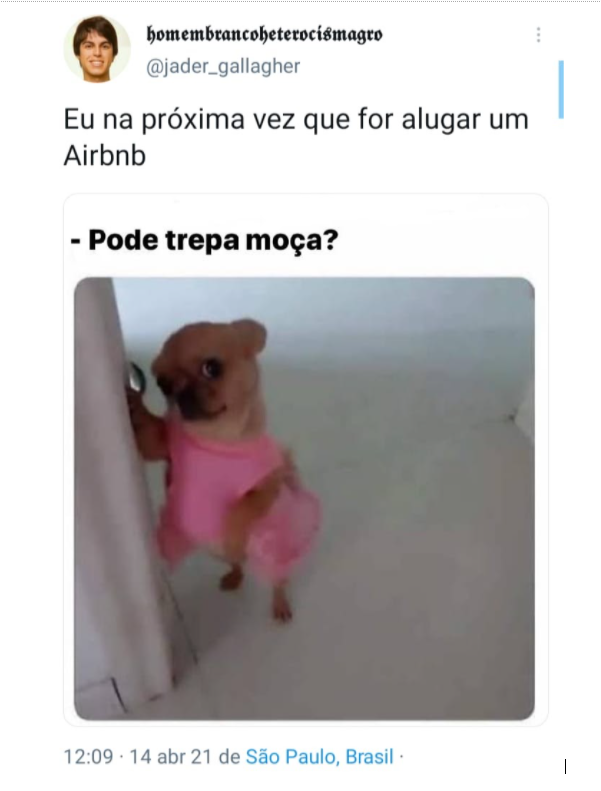 Assunto rendeu piadas no Twitter