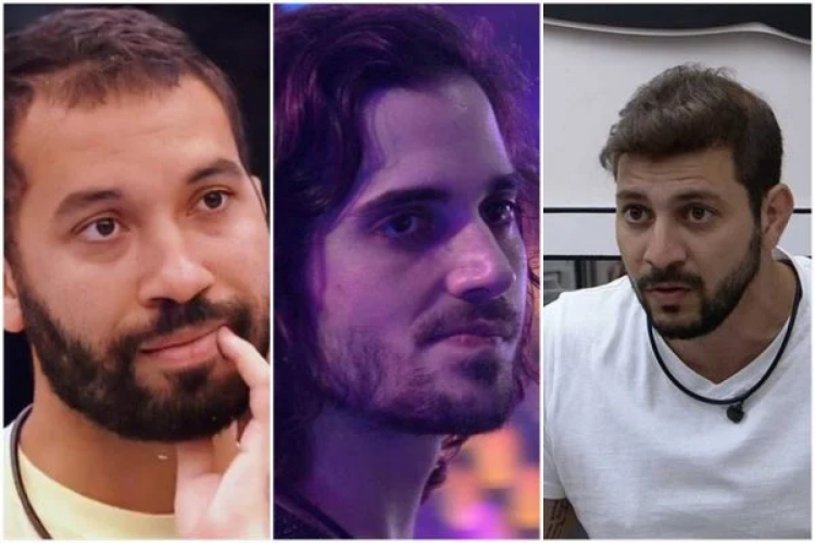 Caio, Fiuk e Gilberto estão na berlinda