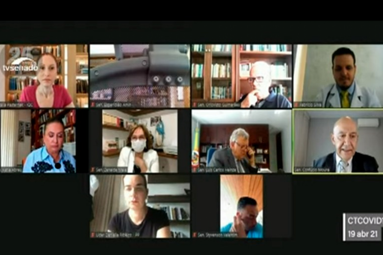 CFM diz no Senado que não aprova tratamento precoce contra covid-19