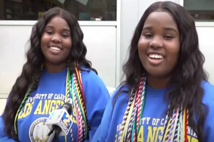 As duas são estudantes de ensino médio em Baton Rouge, capital da Luisiana