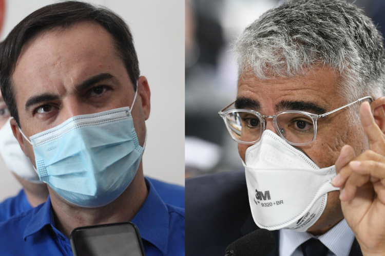 Em mensagens ao colunista, Wagner destacou que sua pré-candidatura é hoje 