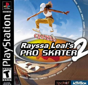 personagem da Rayssa Leal em mod de Tony Hawk's Pro Skater 2