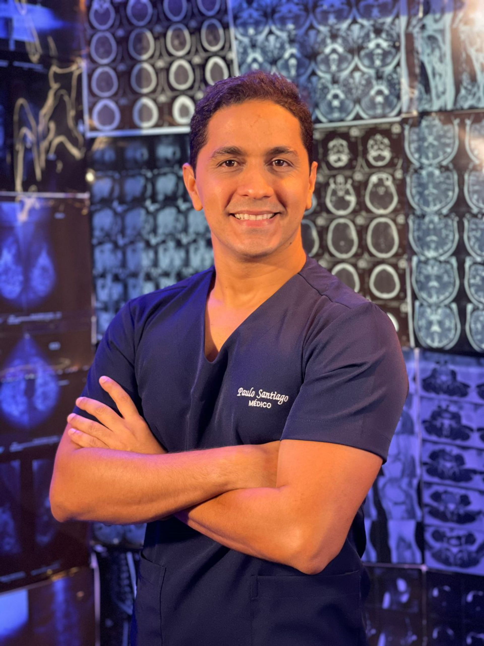 Professor Paulo Santiago Assumpção Maranhense, responsável por cursinho preparatório para vestibulares e o Enem