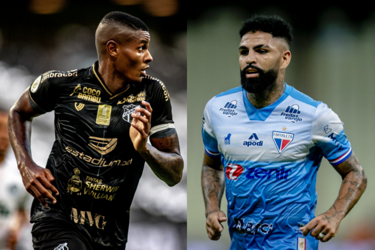 Cléber, do Ceará, e Romarinho, do Fortaleza, foram expulsos no Clássico-Rei e desfalcam os dois times na sequência da Copa do Nordeste