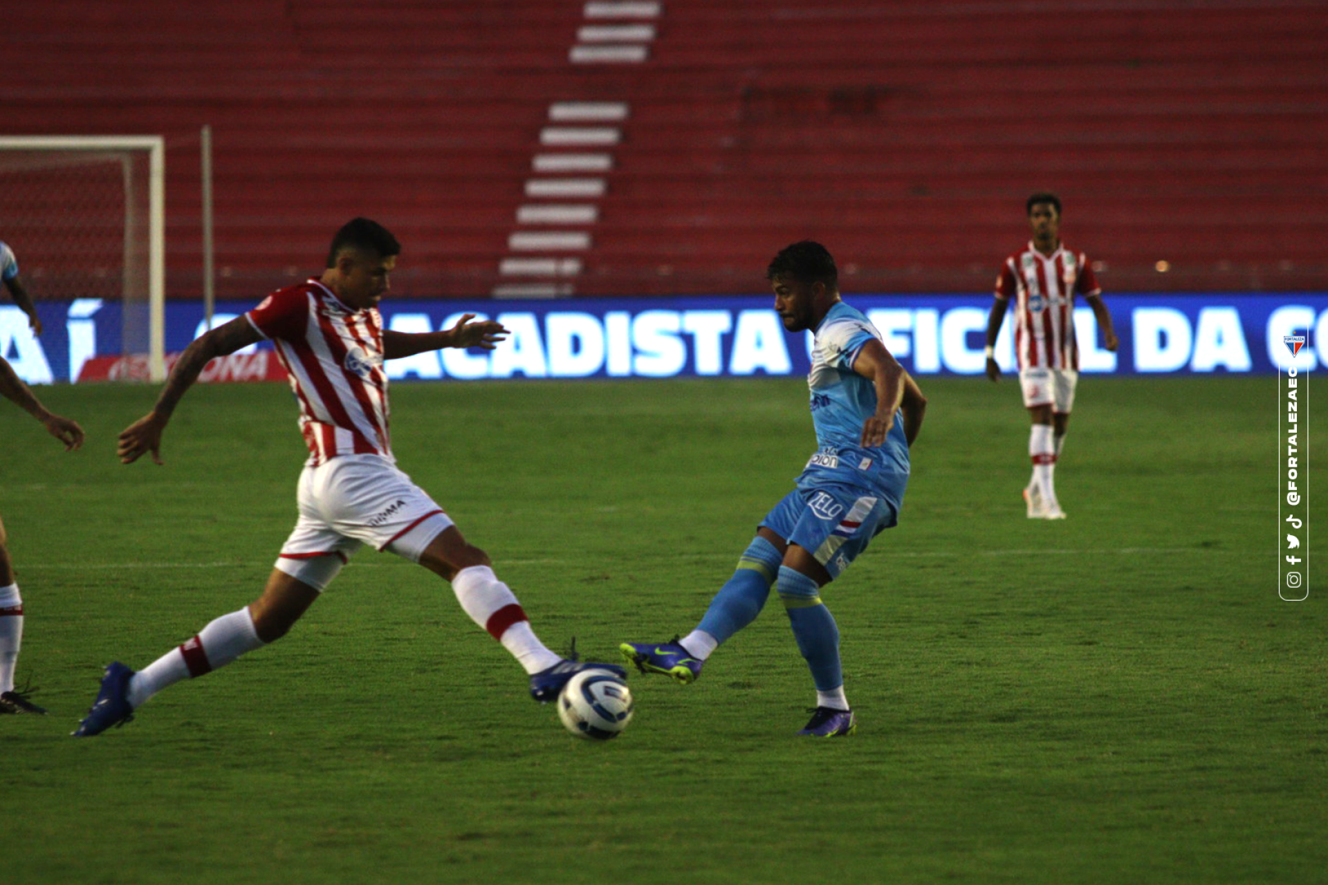 Náutico e Fortaleza se enfrentaram pela 4ª rodada da Copa do Nordeste 2022.  (Foto:  Bruno Oliveira / Fortaleza EC)