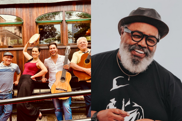 Roberta Fiuza com grupo Cordas Que Falam e Jorge Aragão se apresentam no evento