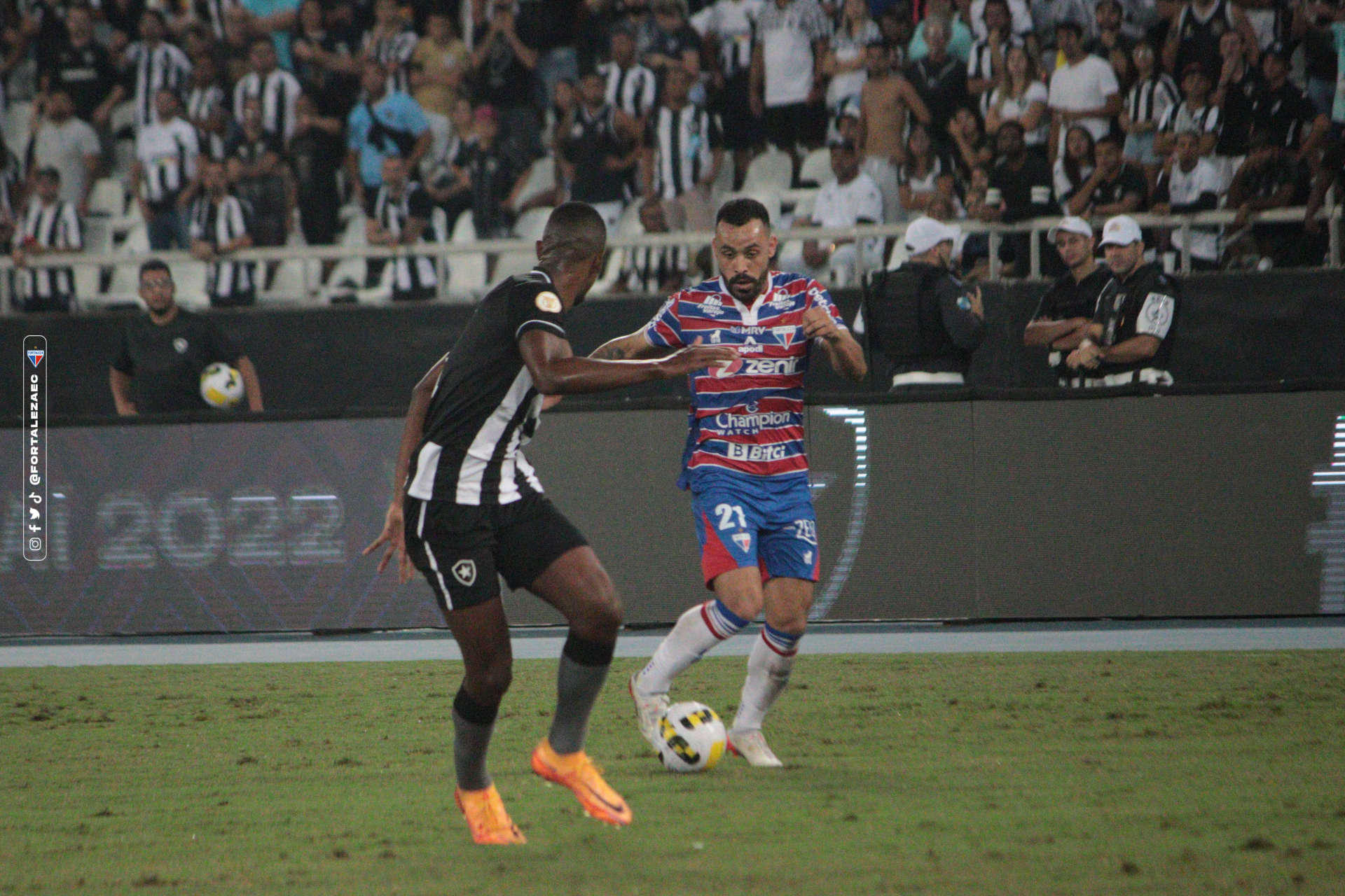 Fortaleza e Botafogo jogaram pela sexta rodada da Série A do Brasileirão.  (Foto: Vinícius Palheta/Fortaleza EC)