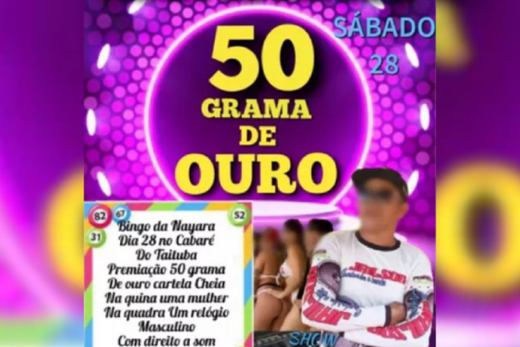 Bingo para garimpeiros em Roraima tem como premiação R$ 14 mil em ouro e 