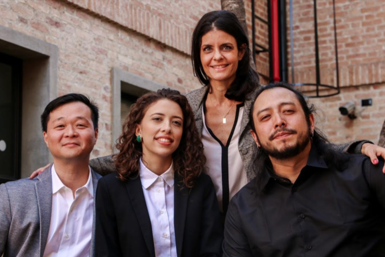 Daniel, Suzana, Alexandrine e Eduardo 
