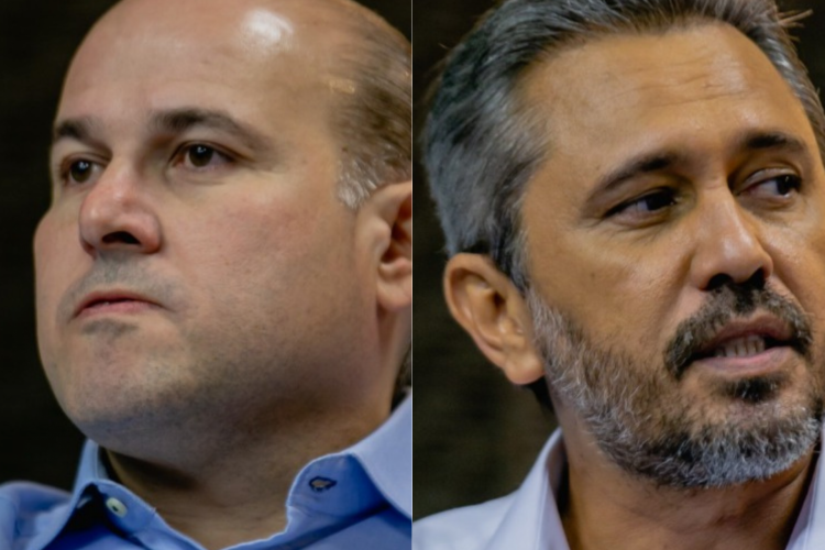 Candidatos ao Governo do Ceará nas eleições deste ano: Elmano Freitas (PT) e Roberto Cláudio (PDT)