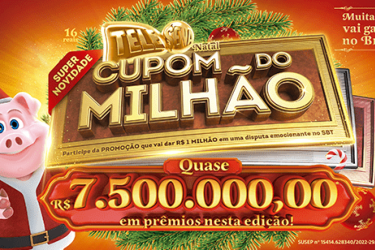 Tele Sena de Natal 2022: resultado de hoje, segundo (2&ordm;) sorteio, domingo, 04 de dezembro (04/12); veja como jogar