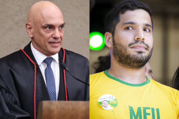 Alexandre de Moraes e André Fernandes (PL)