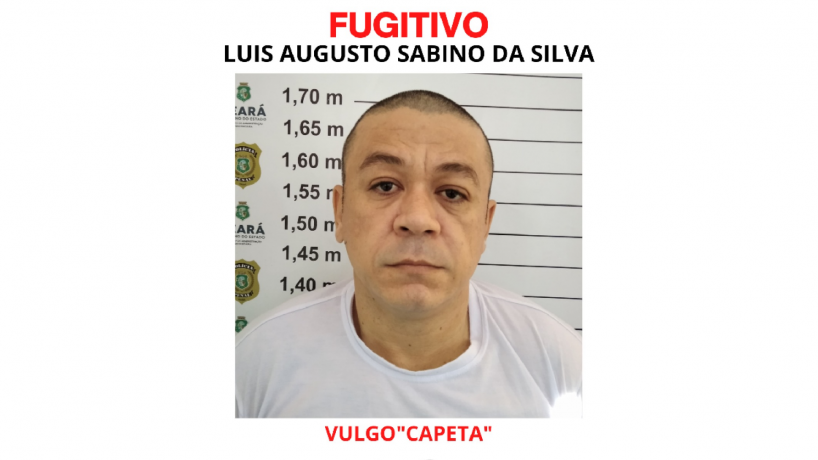 Um dos fugitivos é Luis Augusto Sabino da Silva, conhecido como Capeta(foto: Foto: Divulgação/...