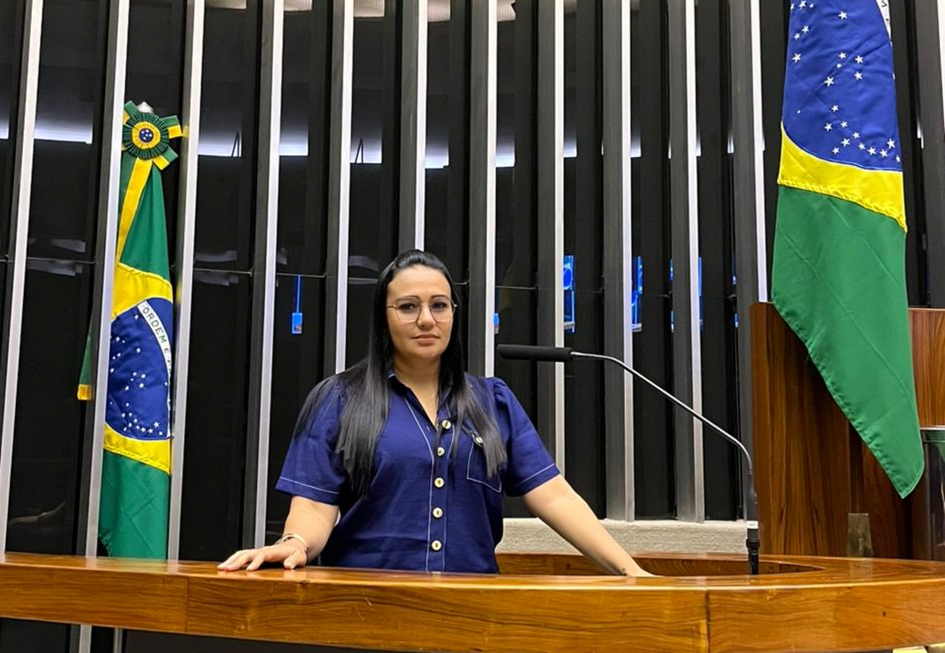 Dayany Bittencourt é deputada federal pelo União Brasil (Foto: Divulgação)