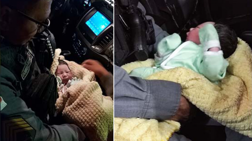 PM do Amazonas resgata beb&ecirc; rec&eacute;m-nascido abandonado