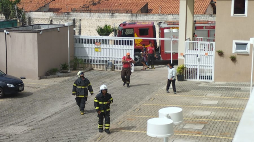 As moradoras não ficaram feridas