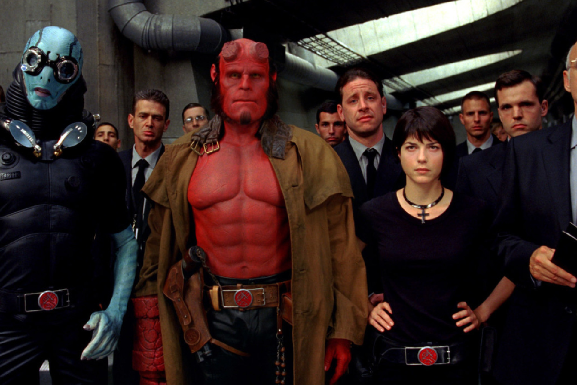 Hellboy é um dos longas fora do universo Marvel e DC (Imagem: Reprodução digital | Sony Pictures Motion Picture Group)  - Portal EdiCase