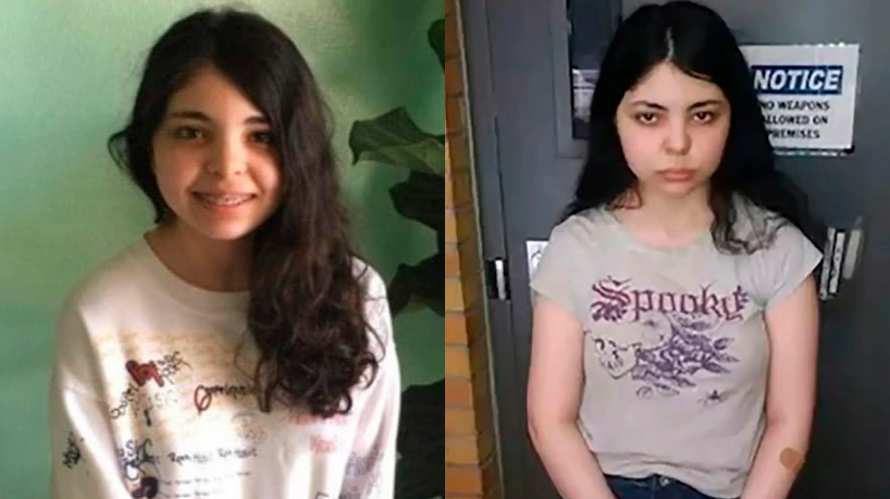 Menina desaparecida surge 4 anos depois