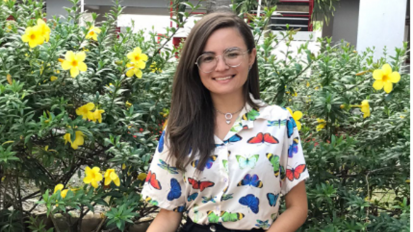 Rayane tem 30 anos e é professora de uma escola estadual em Quixeramobim