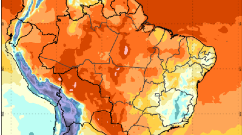 O informativo divulgado pelo inmet trás alertas para baixa umidade do ar e uma nova onda de calo em alguns estados do Brasil