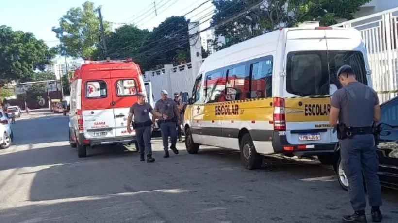 Criança é encontrada morta dentro de van escolar, em São Paulo
