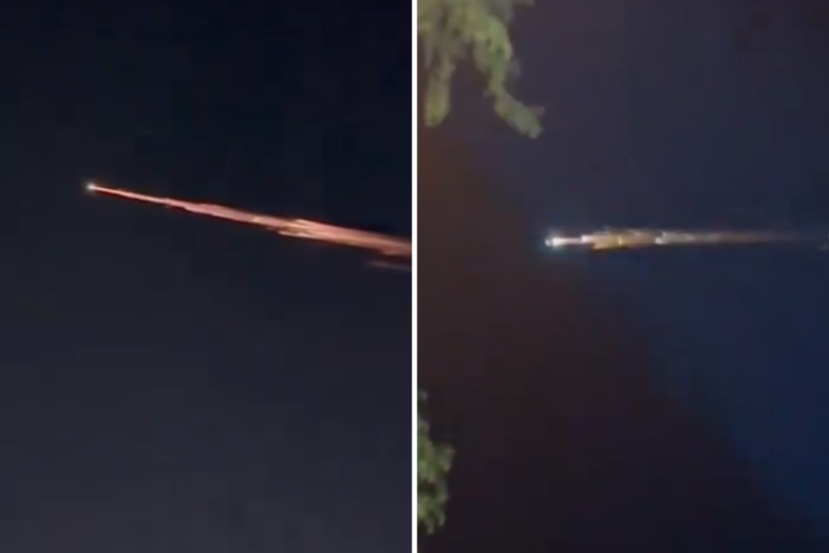 ‘Bola de Fogo’ cruzando o céu é observada em várias cidades do nordeste
