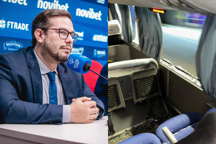 Presidente do Fortaleza, Alex Santiago se pronunciou após atentado sofrido pela delegação em Pernambuco. 