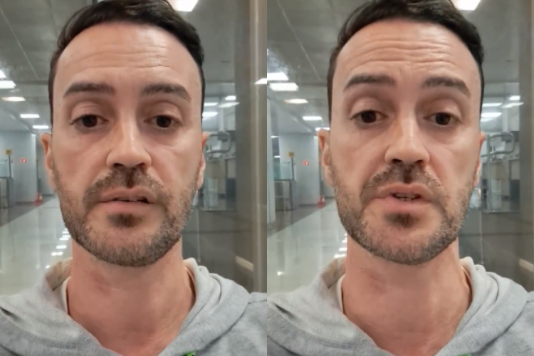 O influenciador português veio ao Brasil para cobrir a manifestação convocada por Bolsonaro