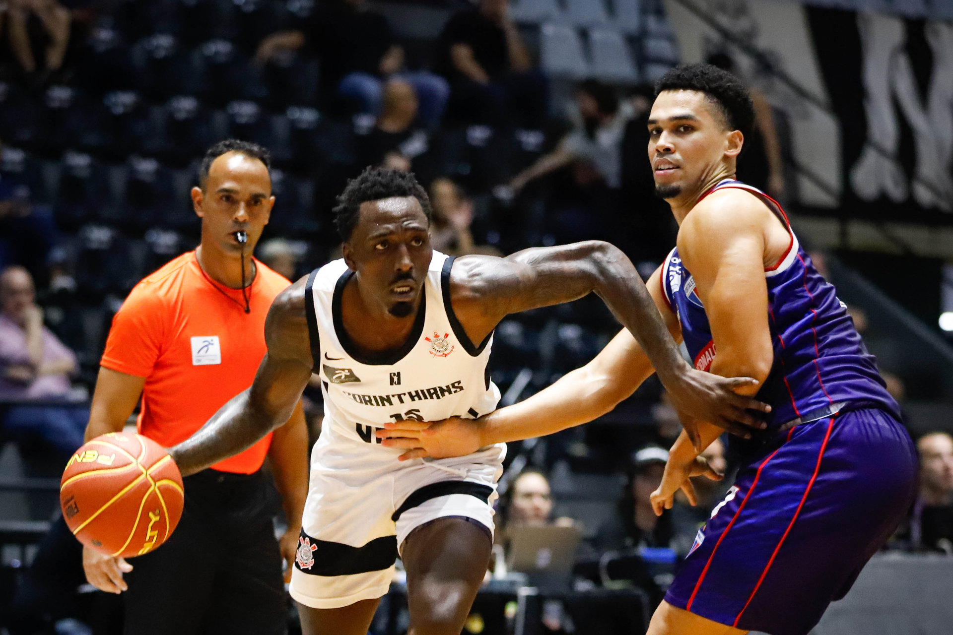 Fortaleza Basquete Cearense foi superado pelo Corinthians no NBB.  (Foto: Beto Miller/Corinthians)