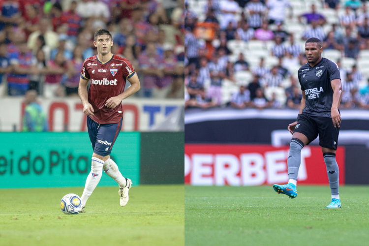 Kuscevic e Matheus Felipe irão protagonizar duelo de xerifes na primeira final do Cearense. 