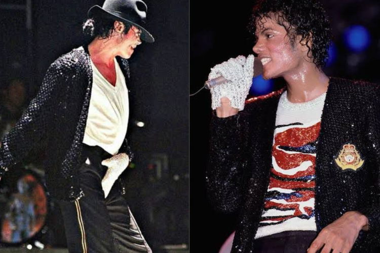 Jaqueta usada por Michael Jackson em 