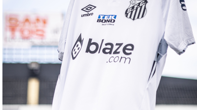 Blaze tem vínculo com o Santos até abril de 2025, com o valor de R$ 45 milhões. 