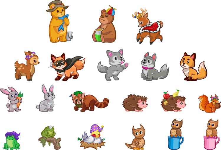 Eles podem ser silvestres, exóticos ou domésticos.