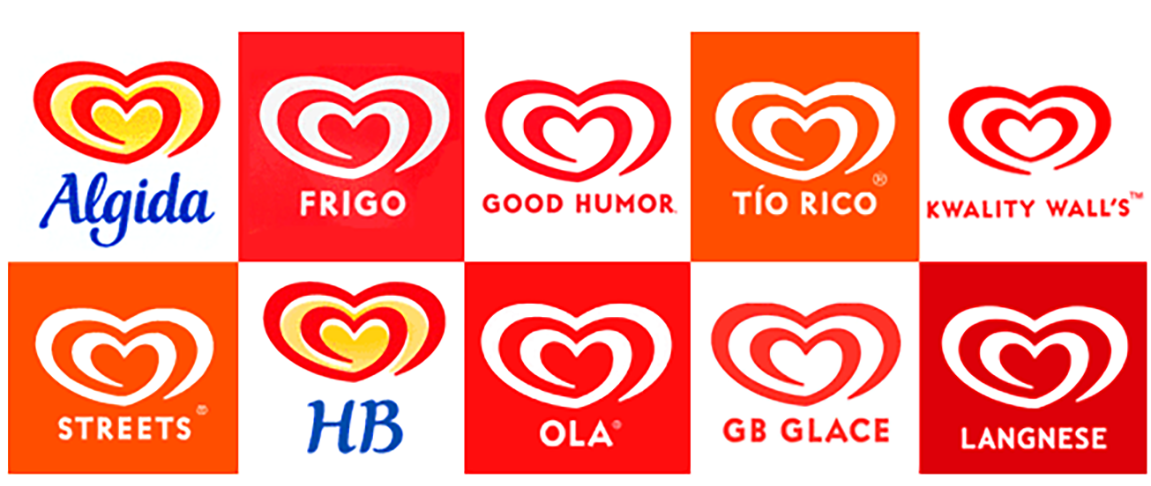 A empresa Heartbrands foi criada em 1998 para unir e internacionalizar os sorvetes da Unilever. A Kibon fabrica sorvetes que estão entre os mais populares do mundo.